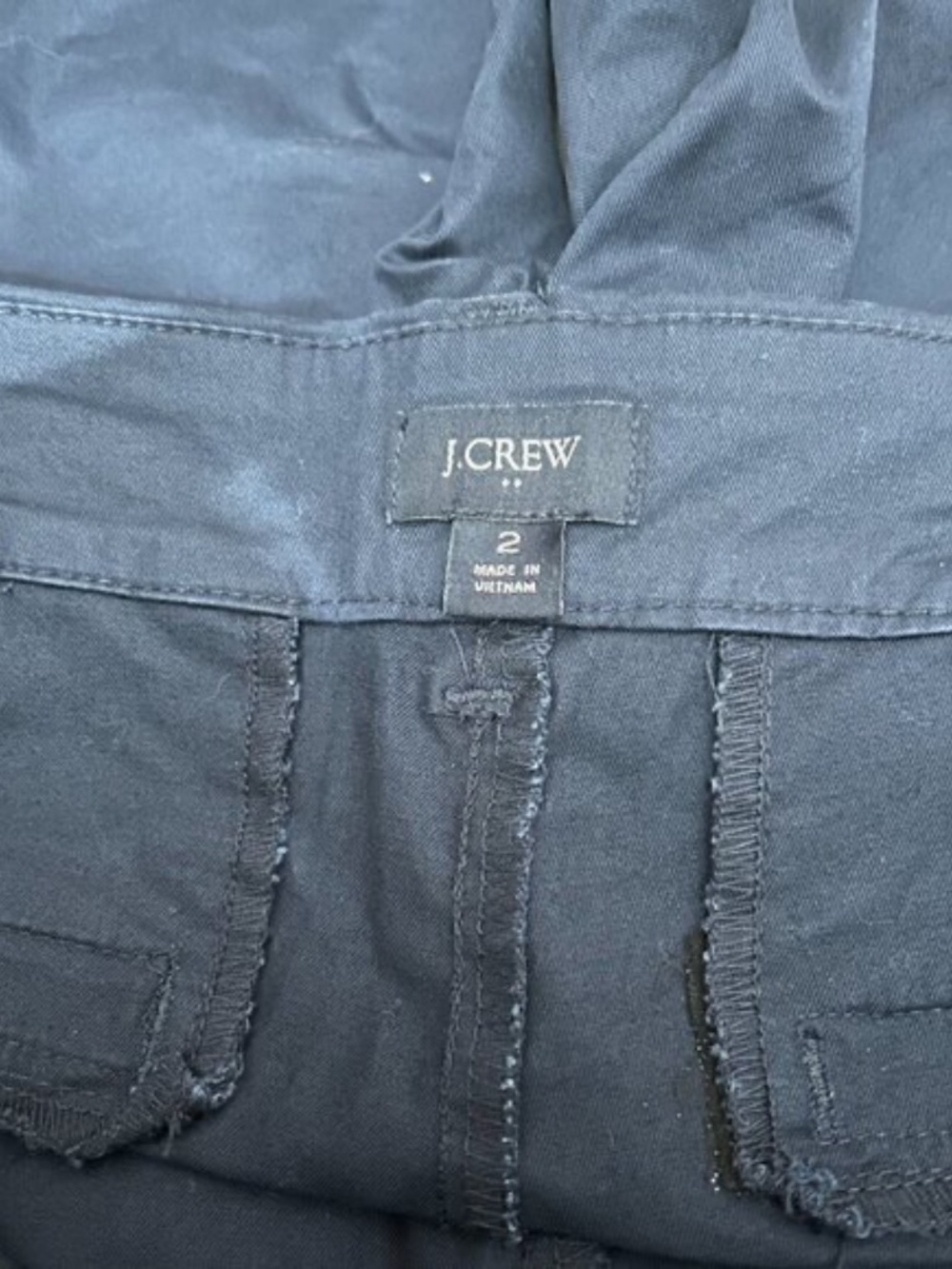 J.Crew ReImagined Navy Shorts 2 Preppy Classic Summer Capsule - Picture 4 of 5